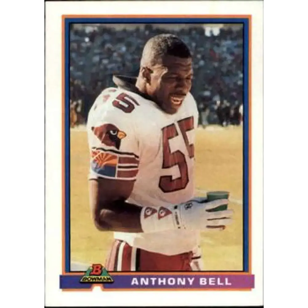 1991 Bowman #422 Anthony Bell NM-MT Phoenix Cardinals Football Card - Football Card Single