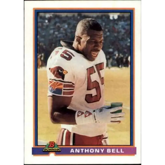 1991 Bowman #422 Anthony Bell NM-MT Phoenix Cardinals Football Card - Football Card Single