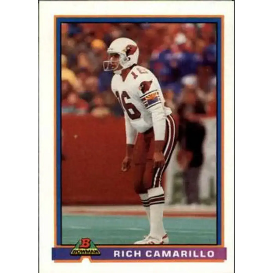 1991 Bowman #424 Rich Camarillo NM-MT Phoenix Cardinals Football Card - Football Card Single