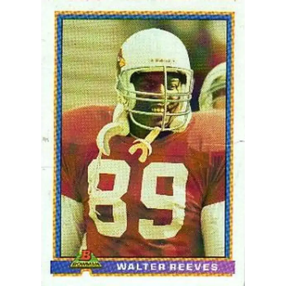 1991 Bowman #425 Walter Reeves NM-MT Phoenix Cardinals Football Card - Football Card Single