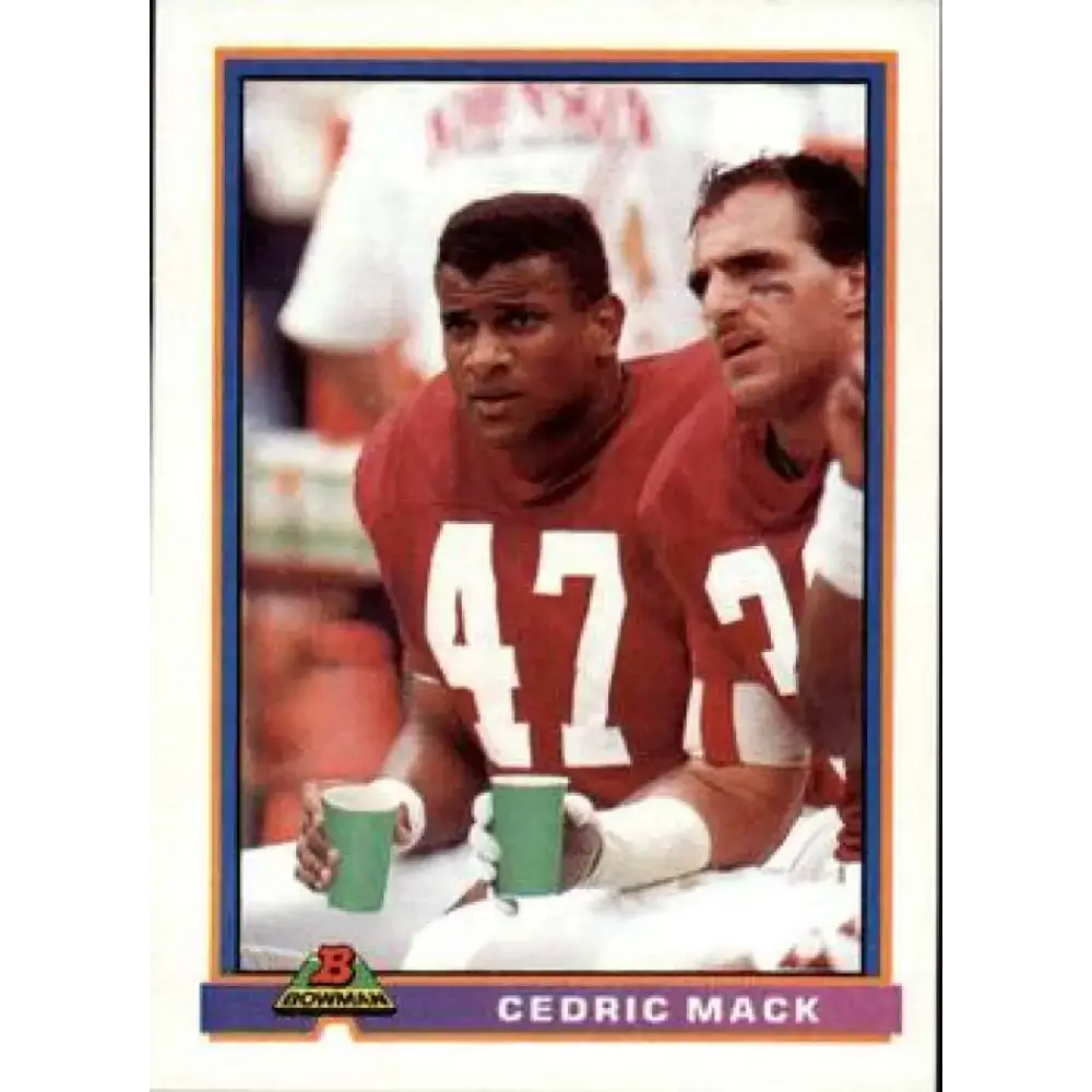 1991 Bowman #430 Cedric Mack NM-MT Phoenix Cardinals Football Card - Football Card Single