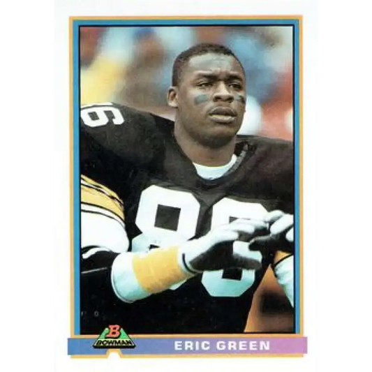 1991 Bowman #437 Eric Green NM-MT Pittsburgh Steelers Football Card