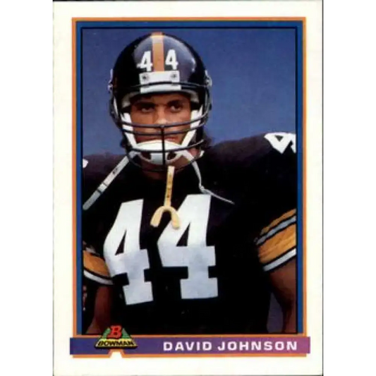 1991 Bowman #439 D.J. Johnson NM-MT Pittsburgh Steelers Football Card