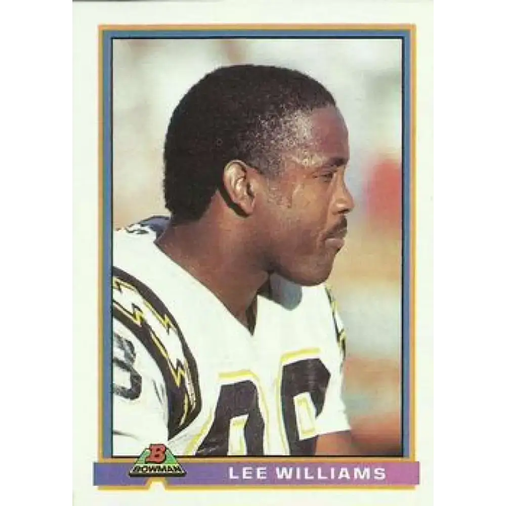 1991 Bowman #463 Lee Williams NM-MT San Diego Chargers Football Card - Football Card Single
