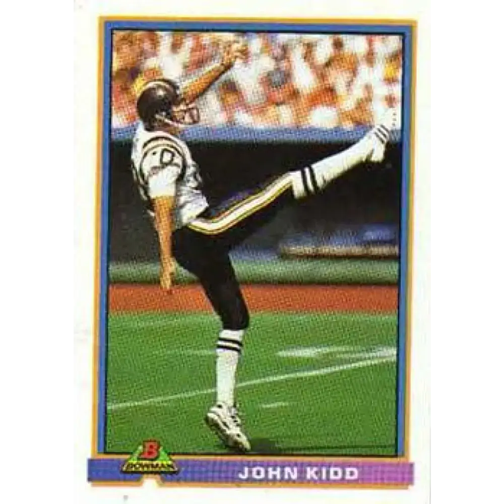 1991 Bowman #465 John Kidd NM-MT San Diego Chargers Football Card - Football Card Single