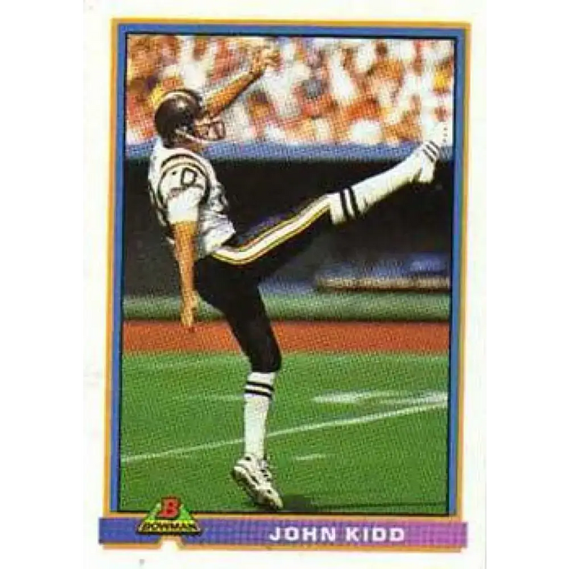 1991 Bowman #465 John Kidd NM-MT San Diego Chargers Football Card - Football Card Single