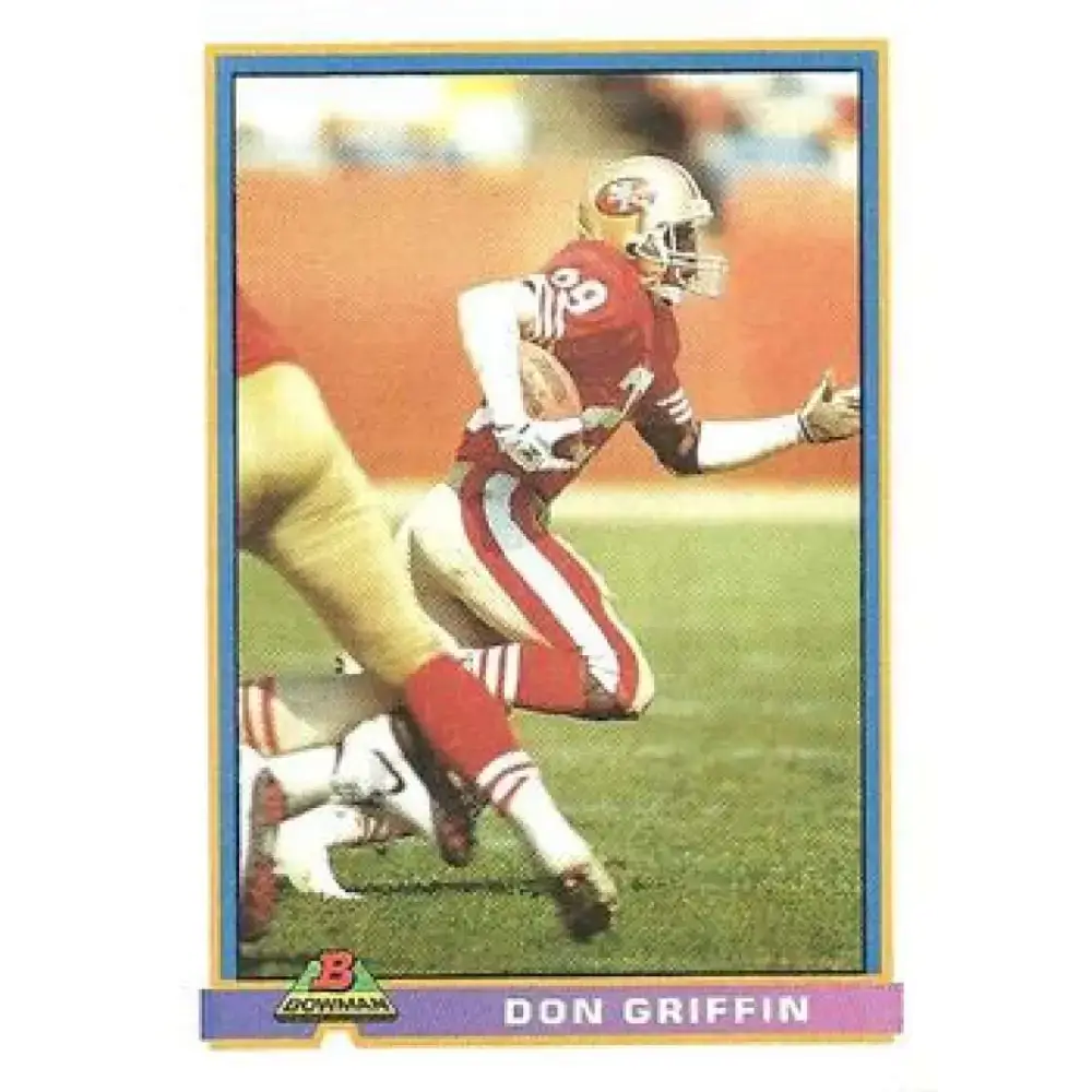 1991 Bowman #469 Don Griffin NM-MT San Francisco 49ers Football Card - Football Card Single