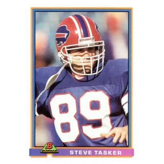 1991 Bowman #48 Steve Tasker NM-MT Buffalo Bills Football Card