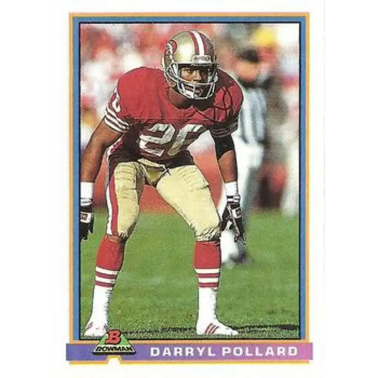 1991 Bowman #486 Darryl Pollard NM-MT Football Card - Football Card Single