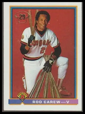 1991 Bowman #5 Rod Carew