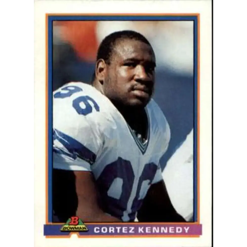 1991 Bowman #503 Cortez Kennedy NM-MT Seattle Seahawks Football Card
