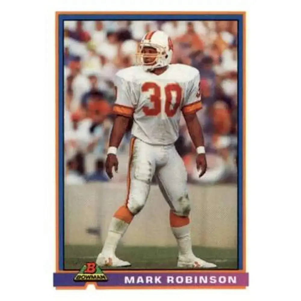 1991 Bowman #510 Mark Robinson NM-MT Tampa Bay Buccaneers Football Card - Football Card Single
