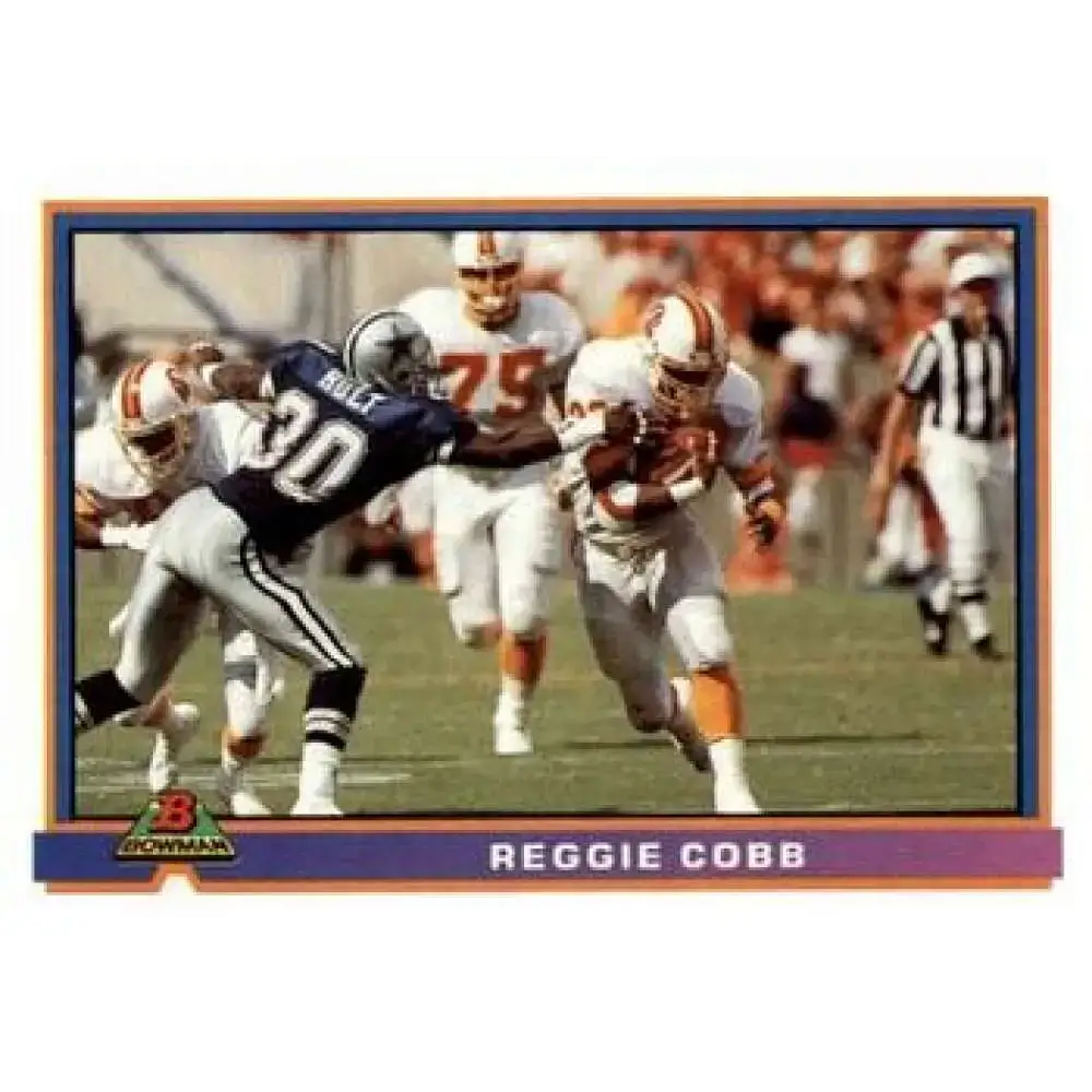 1991 Bowman #515 Reggie Cobb NM-MT Tampa Bay Buccaneers Football Card