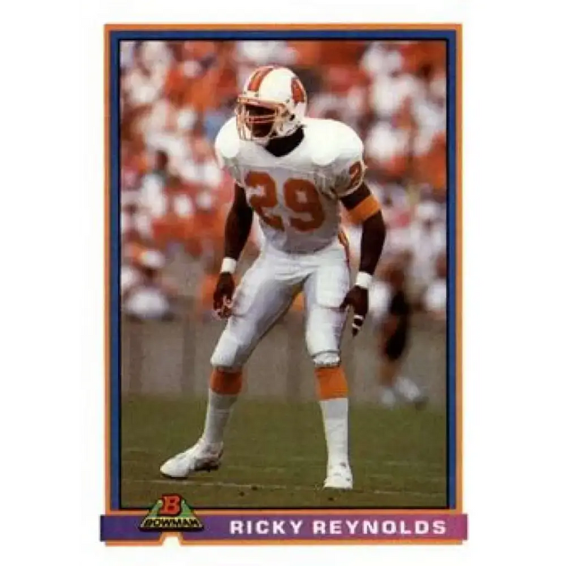 1991 Bowman #520 Ricky Reynolds NM-MT Tampa Bay Buccaneers Football Card - Football Card Single