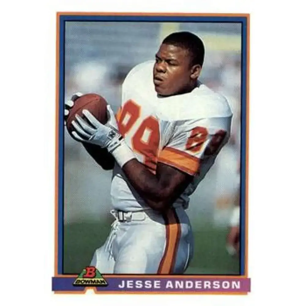 1991 Bowman #521 Jesse Anderson NM-MT Tampa Bay Buccaneers Football Card - Football Card Single
