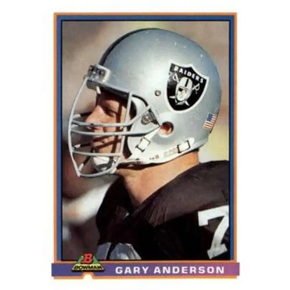 1991 Bowman #524 Gary Anderson NM-MT Tampa Bay Buccaneers Football Card - Football Card Single