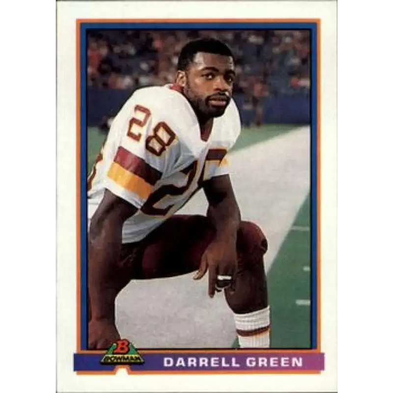 1991 Bowman #532 Darrell Green NM-MT Washington Redskins Football Card - Football Card Single
