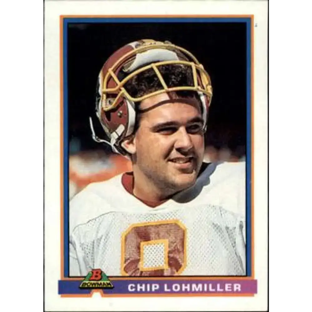 1991 Bowman #543 Chip Lohmiller NM-MT Washington Redskins Football Card