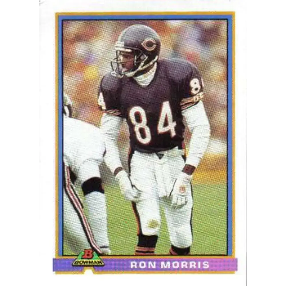 1991 Bowman #57 Ron Morris NM-MT Chicago Bears Football Card - Football Card Single