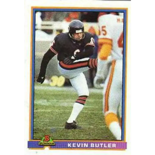 1991 Bowman #65 Kevin Butler NM-MT Chicago Bears Football Card