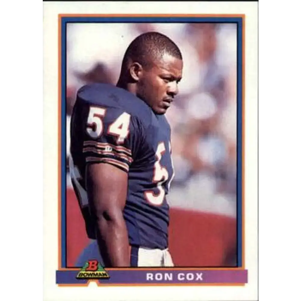 1991 Bowman #67 Ron Cox NM-MT Chicago Bears Football Card