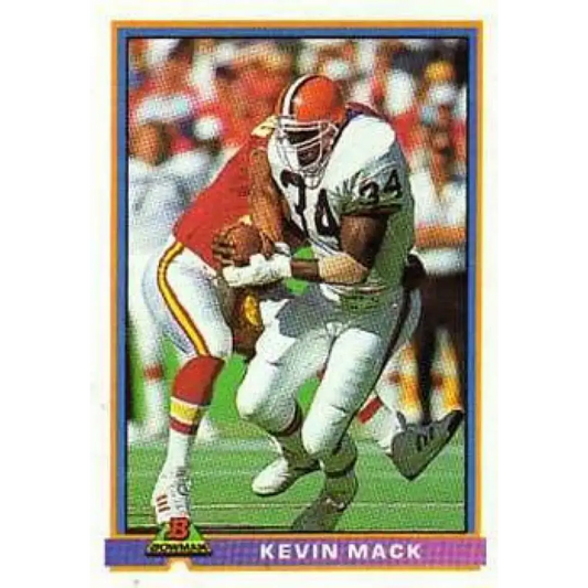 1991 Bowman #92 Kevin Mack NM-MT Cleveland Browns Football Card