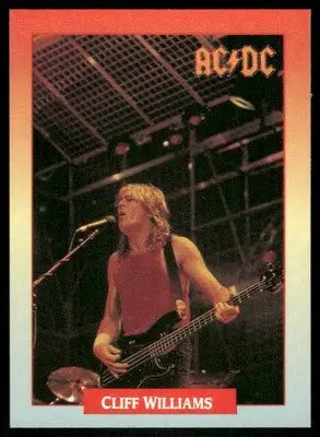 1991 Brockum RockCards Cliff Williams #21 - Other