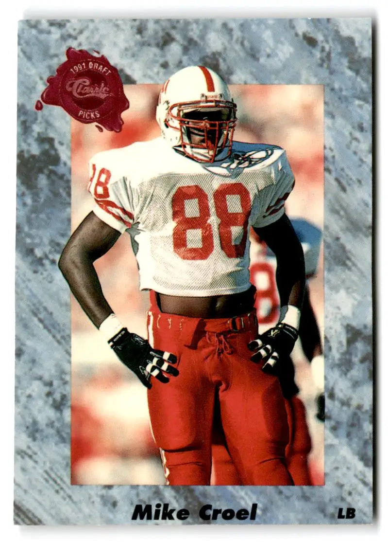 1991 Classic Four Sport #106 Mike Croel - Football Card Single