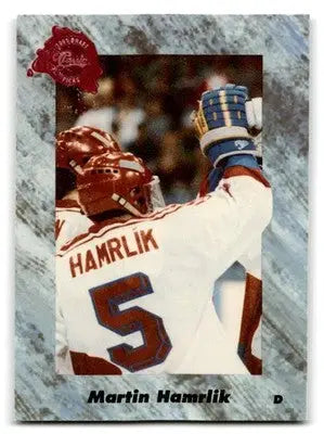 1991 Classic Four Sport #27 Martin Hamrlik - Hockey Card Single