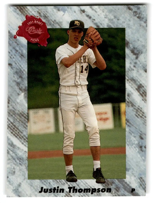 1991 Classic Four Sport #78 Justin Thompson - Baseball Card Single