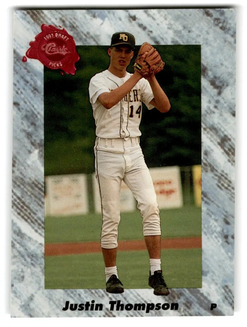1991 Classic Four Sport #78 Justin Thompson - Baseball Card Single