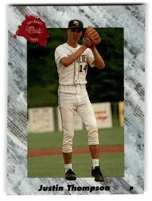 1991 Classic Four Sport #78 Justin Thompson - Baseball Card Single