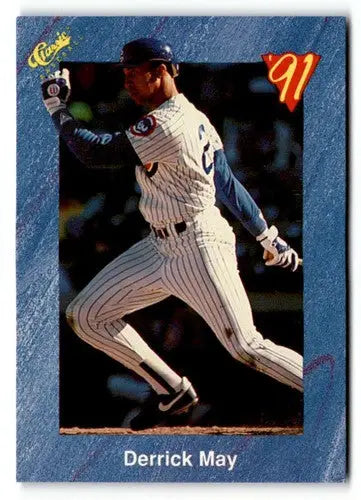 1991 Classic I #T28 Derrick May NrMt-Mt ID:50982 - Other