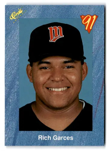 1991 Classic I #T59 Rich Garces NM Near Mint Twins ID:77265 - Baseball Card Single
