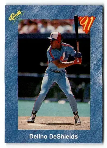 1991 Classic I #T61 Delino DeShields NrMt-Mt ID:50988 - Baseball Card Single