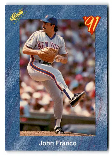 1991 Classic I #T65 John Franco NM Near Mint Mets ID:77268 - Baseball Card Single