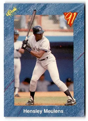 1991 Classic I #T69 Hensley Meulens NrMt-Mt ID:50999 - Baseball Card Single