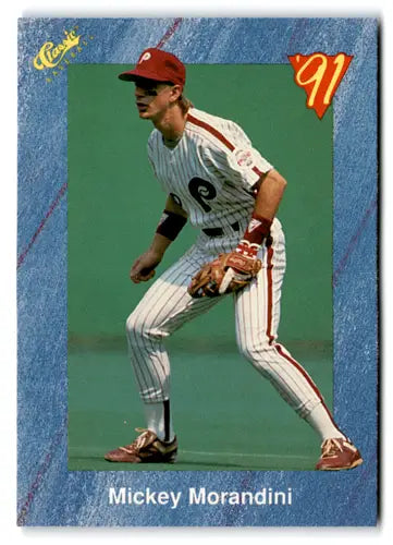 1991 Classic I #T79 Mickey Morandini NM Near Mint Phillies ID:77275 - Baseball Card Single