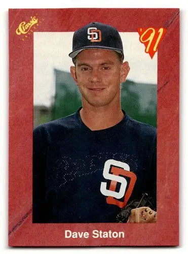 1991 Classic II #T44 Dave Staton San Diego Padres Baseball Cards ID:52765 - Baseball Card Single