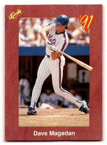 1991 Classic II #T72 Dave Magadan New York Mets Baseball Cards ID:52704 - Baseball Card Single