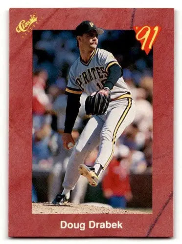 1991 Classic II #T79 Doug Drabek Pittsburgh Pirates Baseball Cards ID:52699 - Baseball Card Single