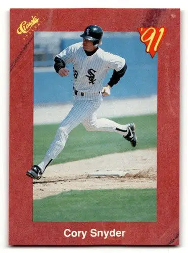 1991 Classic II #T8 Cory Snyder Chicago White Sox Baseball Cards ID:52727 - Baseball Card Single