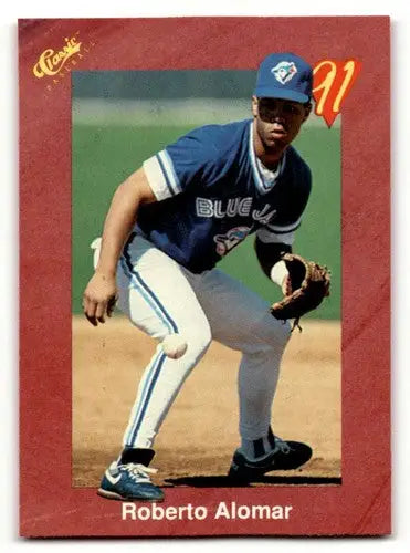 1991 Classic II #T81 Roberto Alomar Toronto Blue Jays Baseball Cards ID:52697 - Baseball Card Single