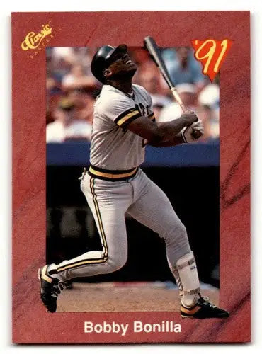 1991 Classic II #T92 Bobby Bonilla Pittsburgh Pirates Baseball Cards ID:52686 - Baseball Card Single