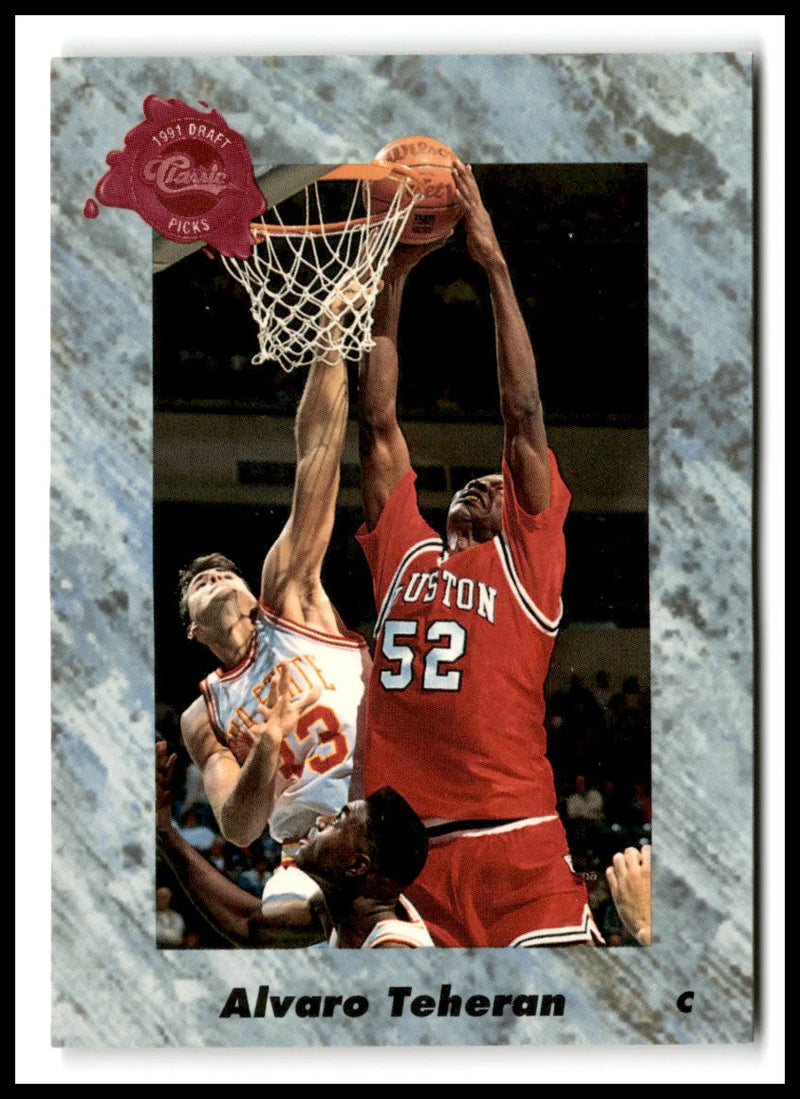 1991 Classic Multi-Sport Four Sport Alvaro Teheran #182 Philadelphia 76ers - Basketball Card Single