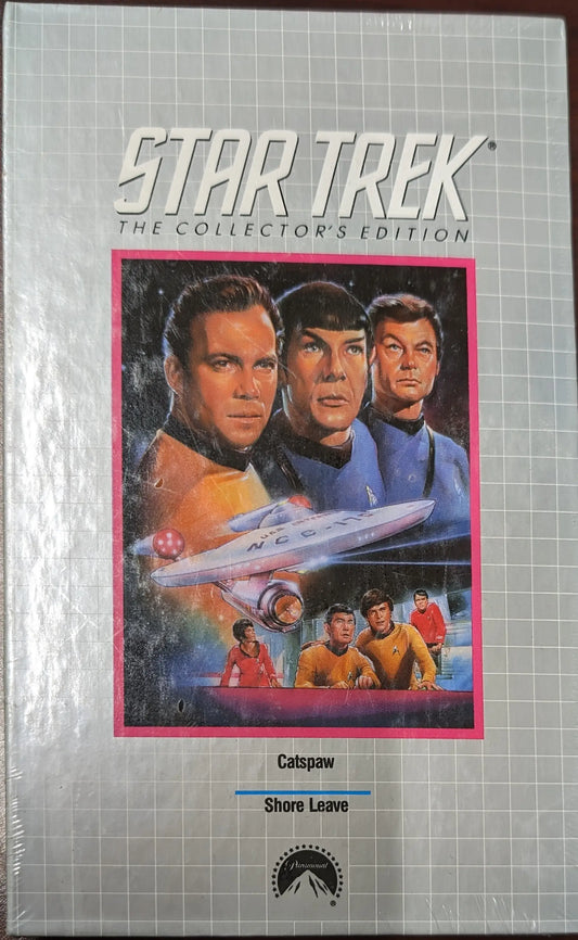 1991 Columbia House Star Trek VHS Catspaw / Shore Leave - Entertainment Memorabilia