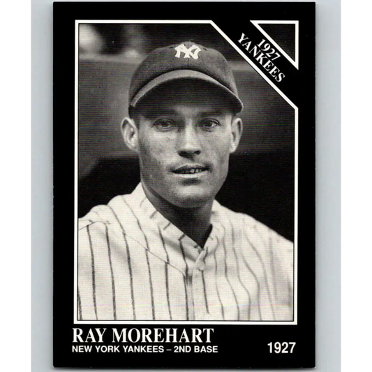 1991 Conlon Collection #102 Ray Morehart EX Excellent New York Yankees Baseball Card - Baseball Card Single
