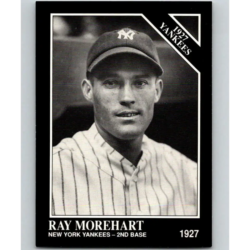 1991 Conlon Collection #102 Ray Morehart EX Excellent New York Yankees Baseball Card - Baseball Card Single