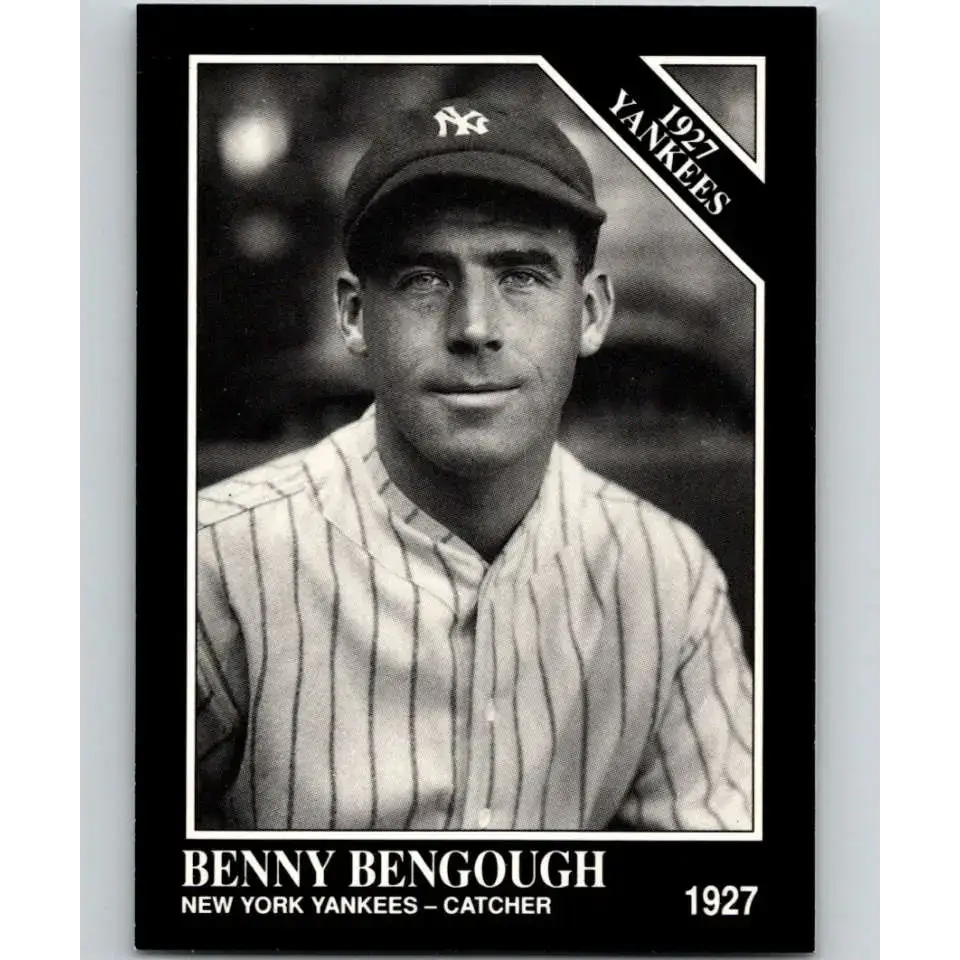 1991 Conlon Collection #103 Benny Bengough EX Excellent New York Yankees Baseball Card - Baseball Card Single
