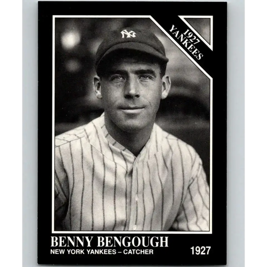 1991 Conlon Collection #103 Benny Bengough EX Excellent New York Yankees Baseball Card - Baseball Card Single